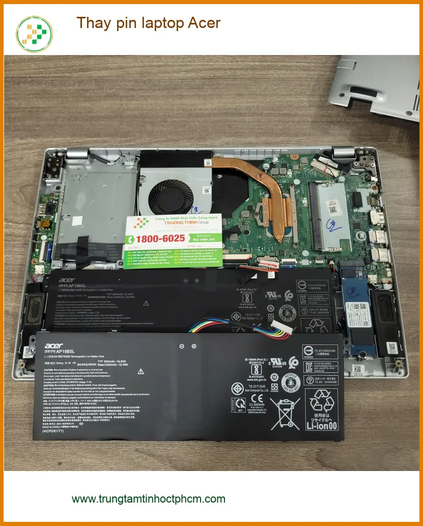 Chị Hằng tìm Cửa hàng Thay pin laptop Acer Quận Tân Bình uy tín