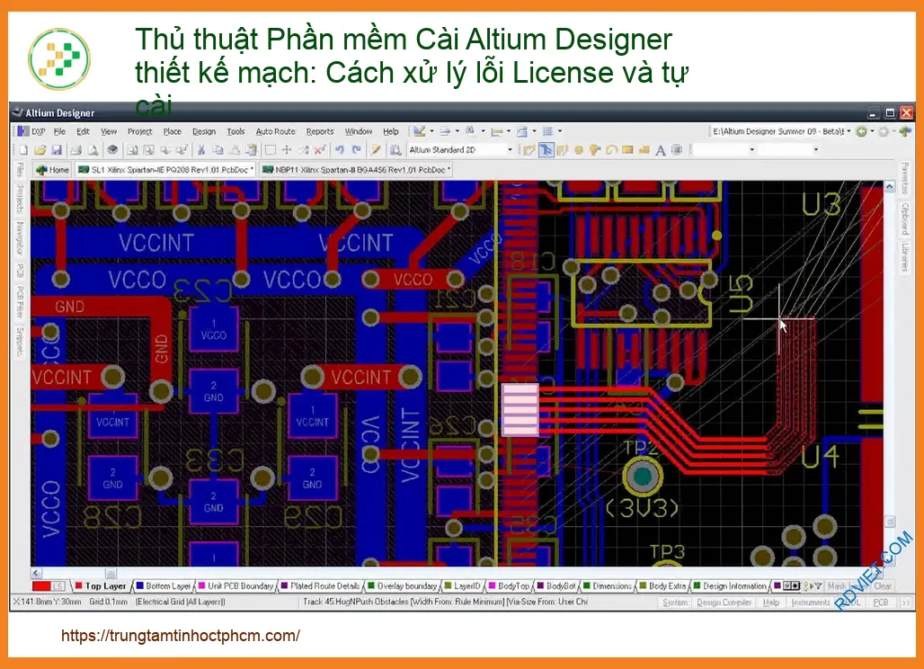 Thủ thuật Phần mềm Cài Altium Designer thiết kế mạch - Cách xử lý lỗi License và tự cài