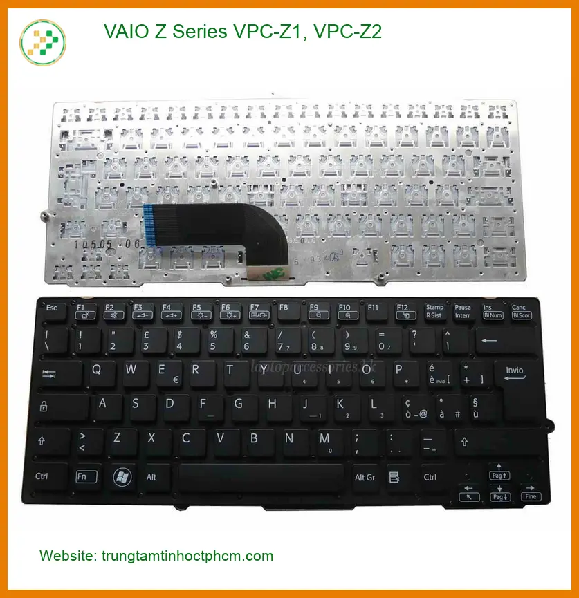 Bàn phím Laptop VAIO Z Series - Thay nhanh | Giá tốt tại TPHCM