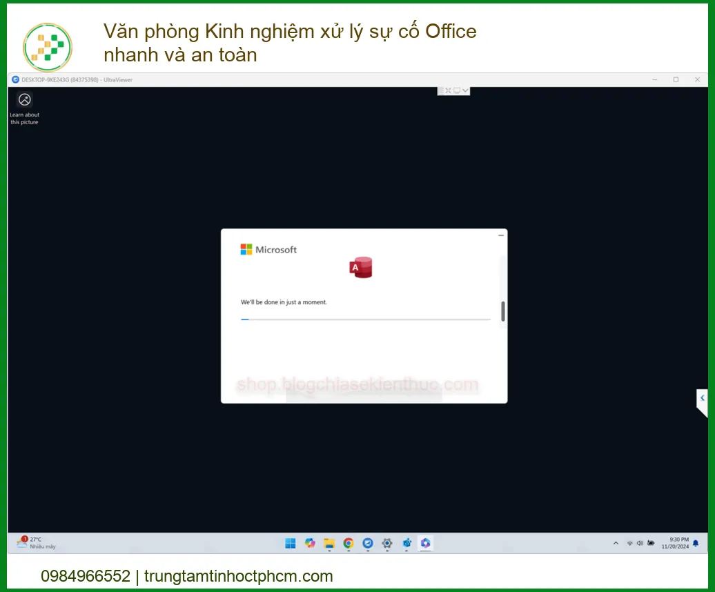 Văn phòng Kinh nghiệm xử lý sự cố Office nhanh và an toàn: Giải pháp từ chuyên gia