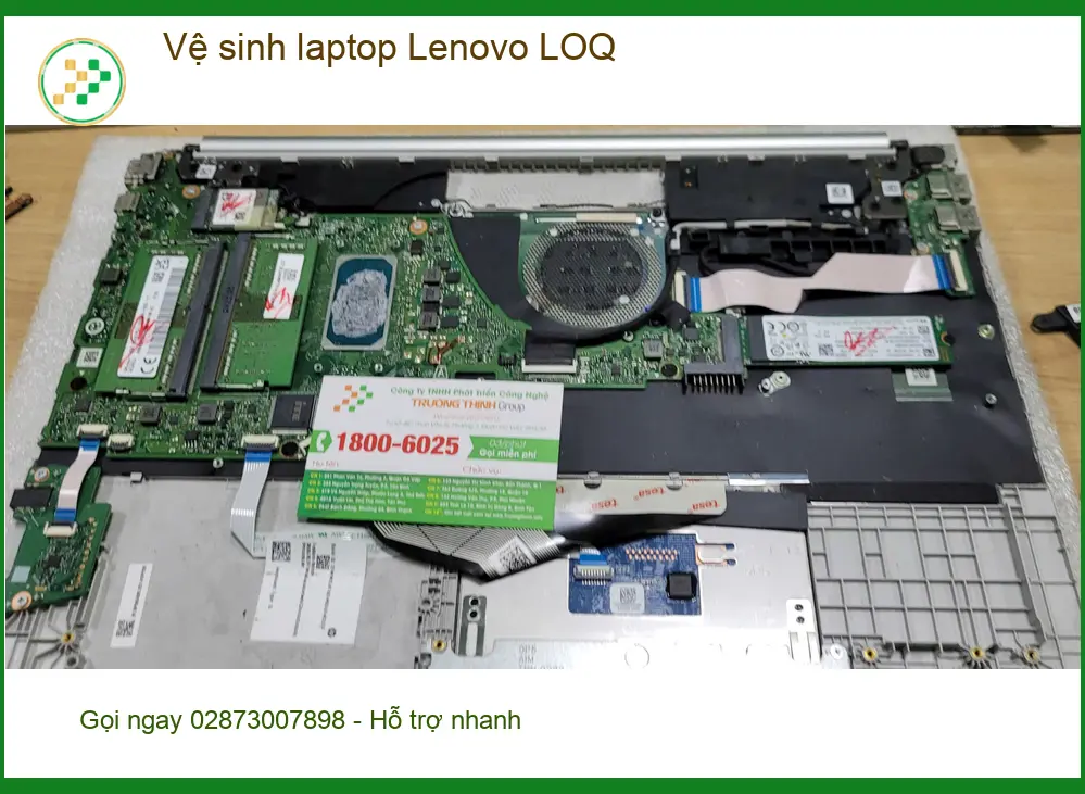 Anh Kiên kỹ sư ở Quận Bình Tân review dịch vụ vệ sinh laptop Lenovo LOQ ảnh thực tế 1