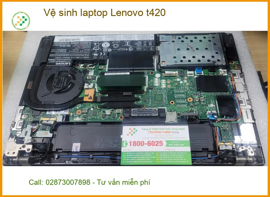 Dịch vụ vệ sinh laptop Lenovo t420 Quận Bình Tân - Anh Quang kỹ sư review