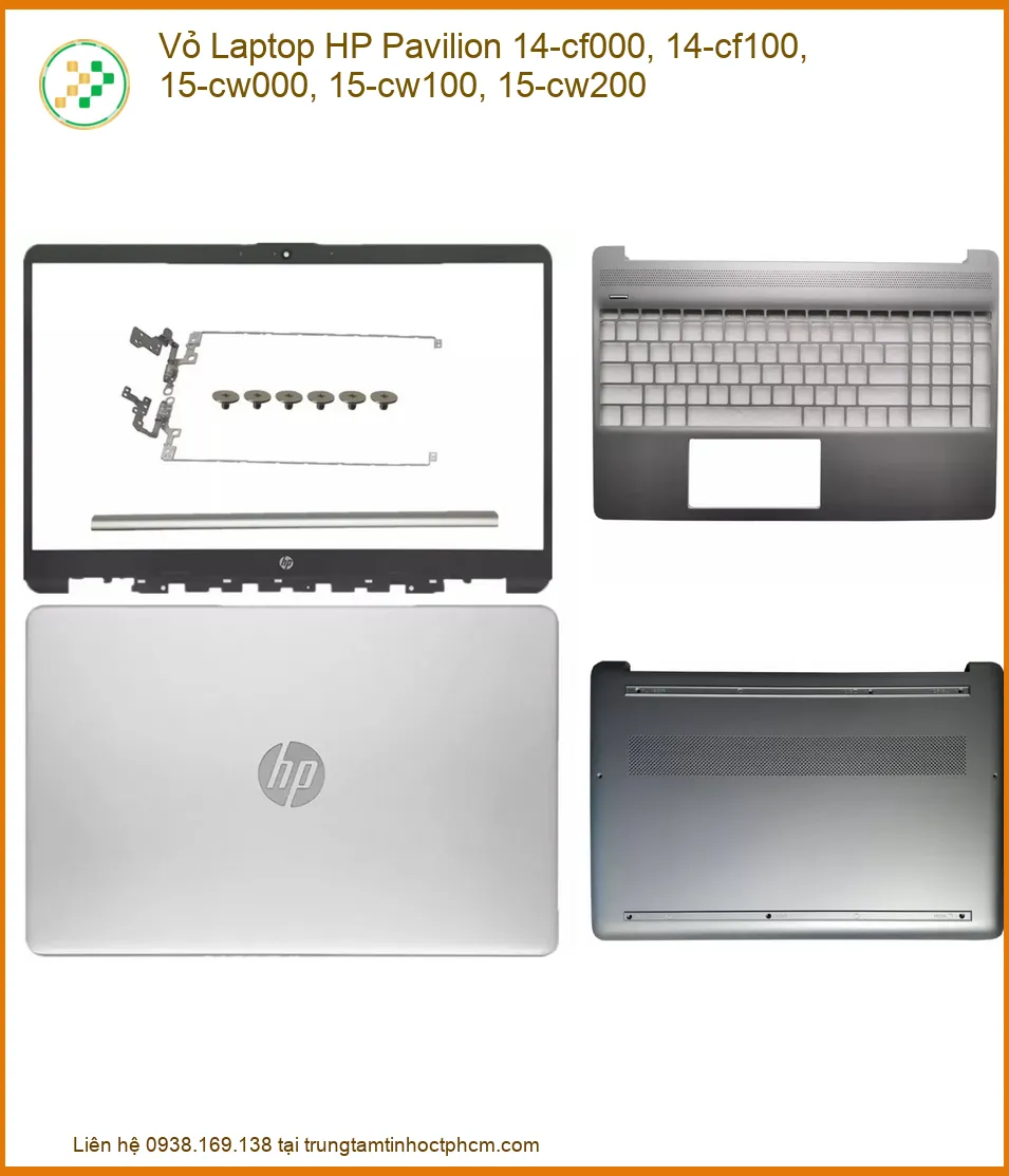 Vỏ Laptop HP Pavilion 14-cf000, 14-cf100, 15-cw000, 15-cw100, 15-cw200
