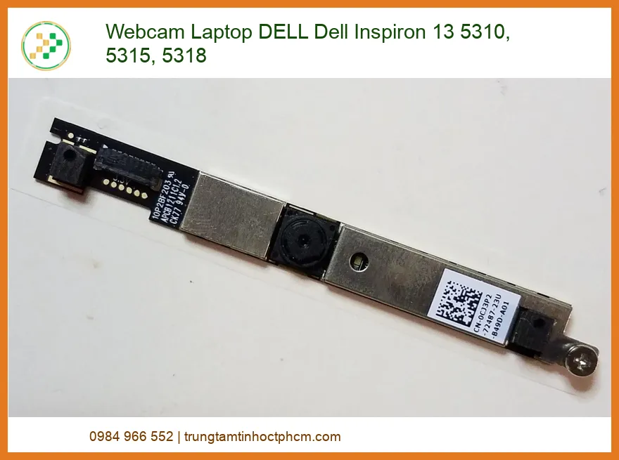 Webcam Laptop DELL Dell Inspiron 13 5310, 5315, 5318 - Thay Thế Chính Hãng, Lấy Liền Tại Chỗ!