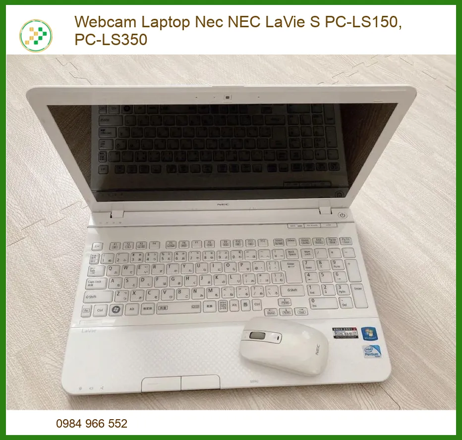 Webcam Laptop Nec LaVie S PC-LS150, PC-LS350 - Dịch vụ thay lấy liền TPHCM