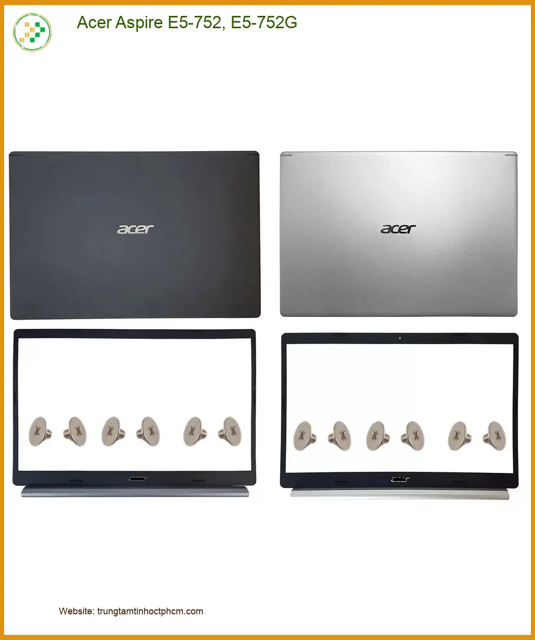 Vỏ Laptop Acer Aspire E5-752G - Địa Chỉ Thay Vỏ Laptop Gần Đây
