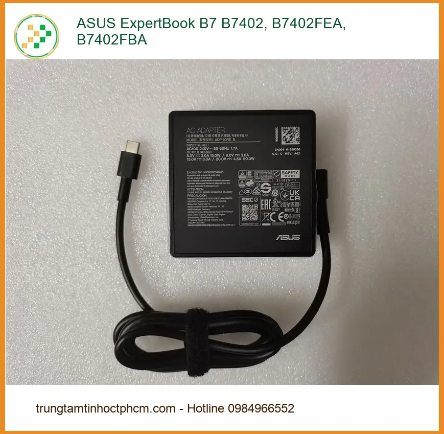 Sạc Laptop ASUS ExpertBook B7 B7402 - Có Sẵn Tại TPHCM | Giá Rẻ Nhanh