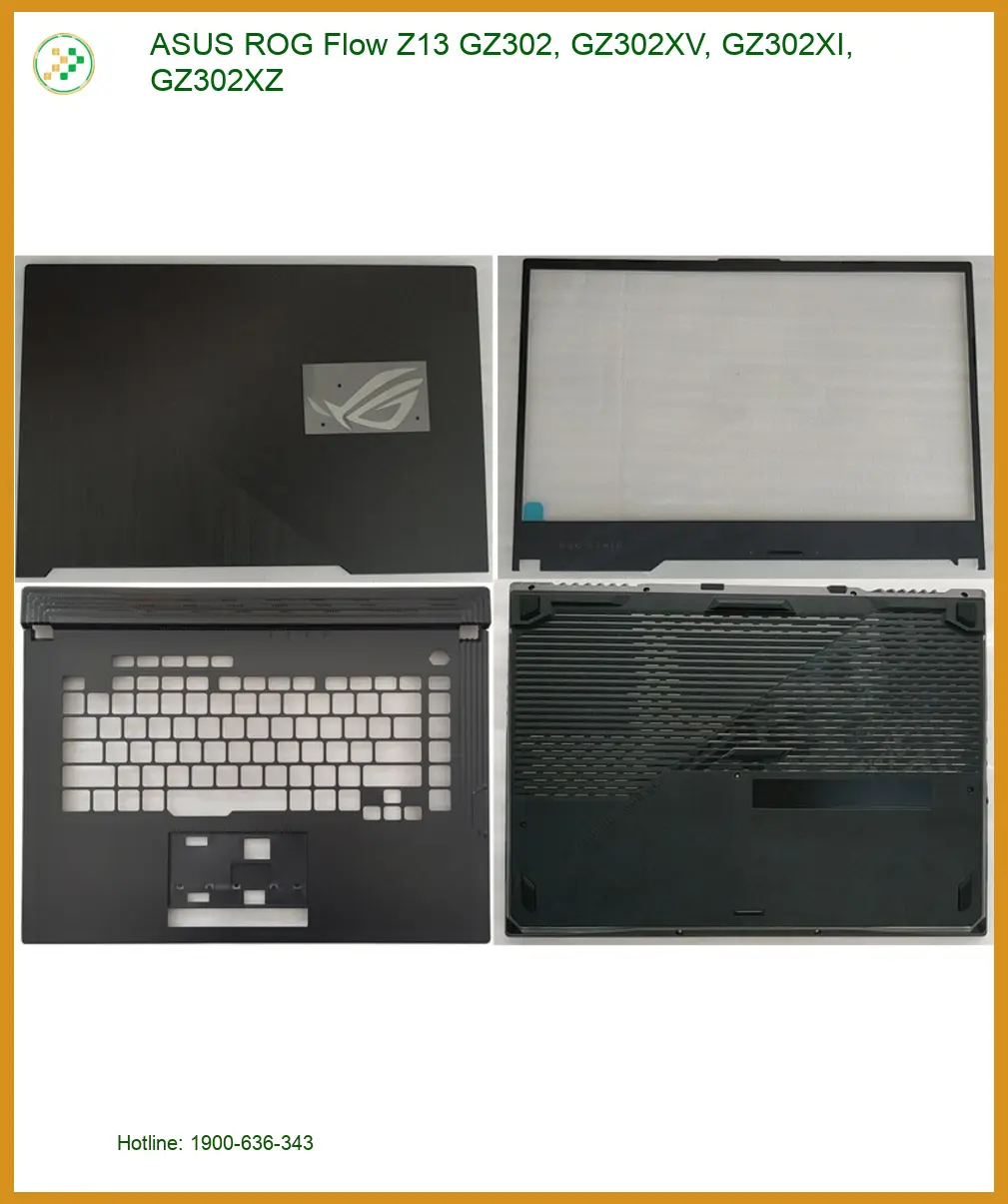 Vỏ Laptop ASUS ROG Flow Z13 GZ302 - Thay Vỏ Nhanh | Giá Tốt TPHCM