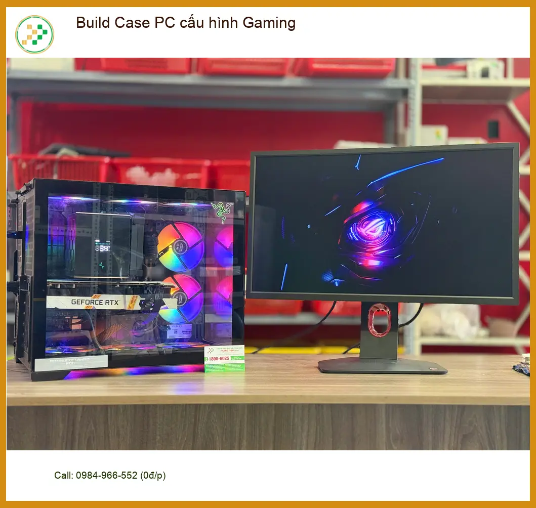 Anh Đức tìm chỗ Build Case PC cấu hình Gaming Quận 7 - Giá cạnh tranh ảnh thực tế 1