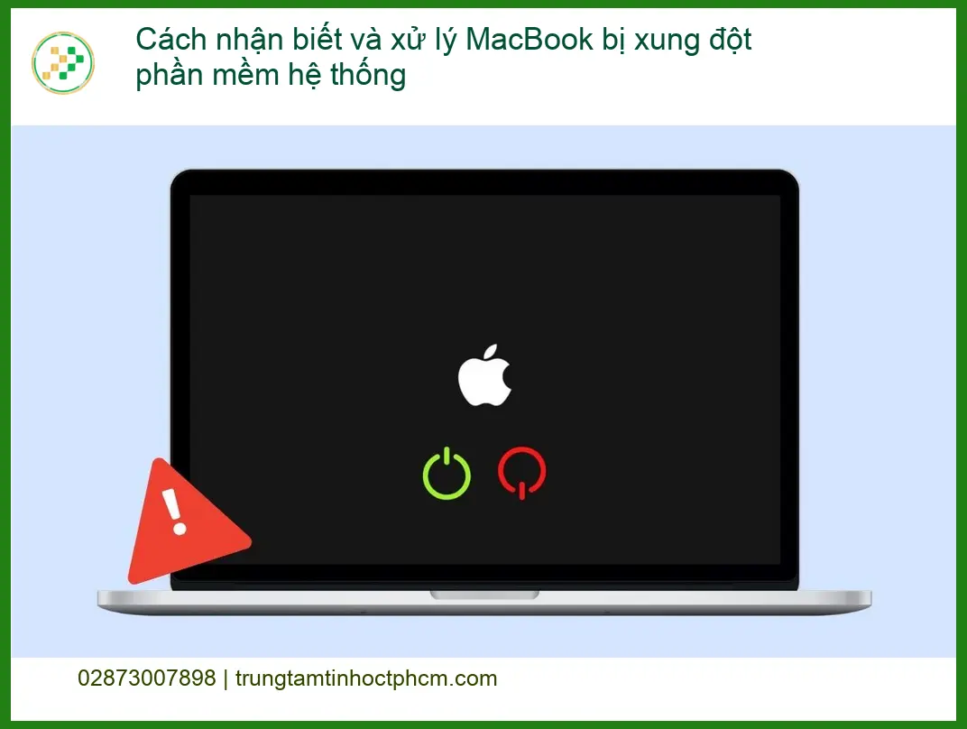 Macbook Cách nhận biết và xử lý xung đột phần mềm - Trung tâm hỗ trợ gần đây