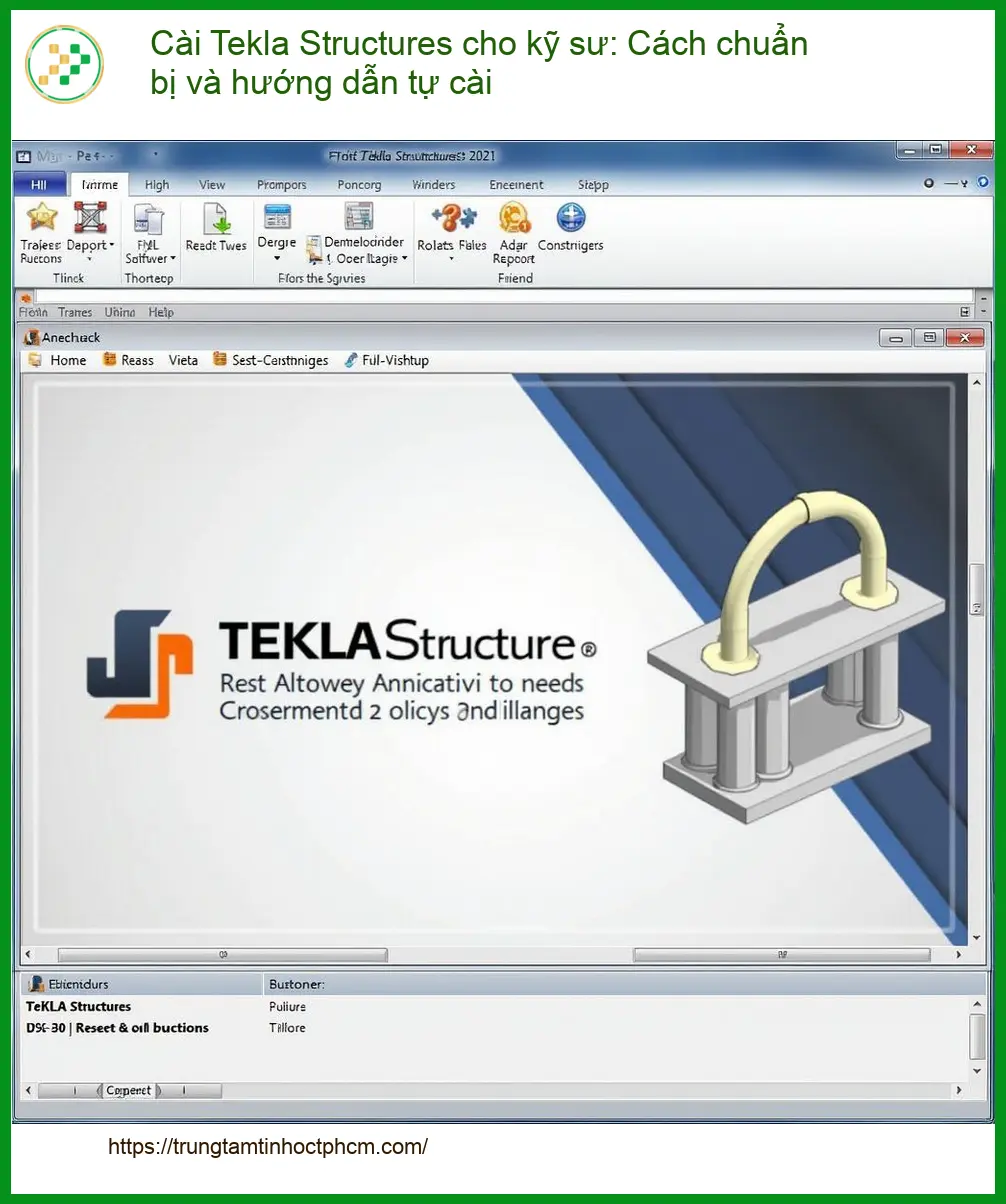 Thủ thuật Cài Tekla Structures cho kỹ sư: Hướng dẫn tự cài - Trung tâm hỗ trợ TPHCM