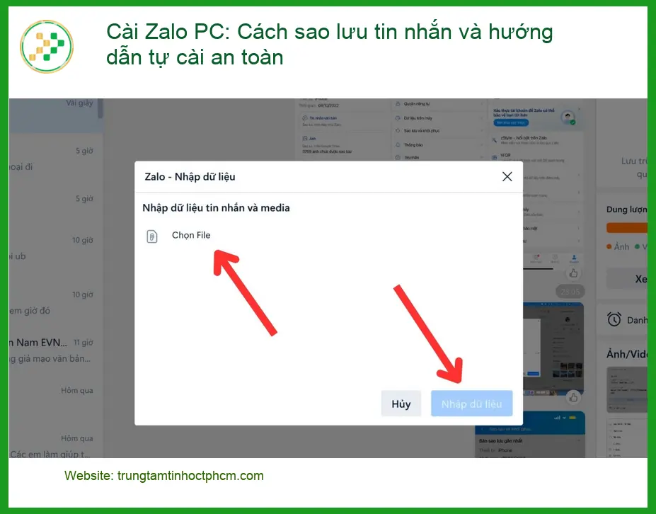 Thủ thuật Phần mềm Cài Zalo PC: Cách sao lưu tin nhắn và hướng dẫn tự cài an toàn