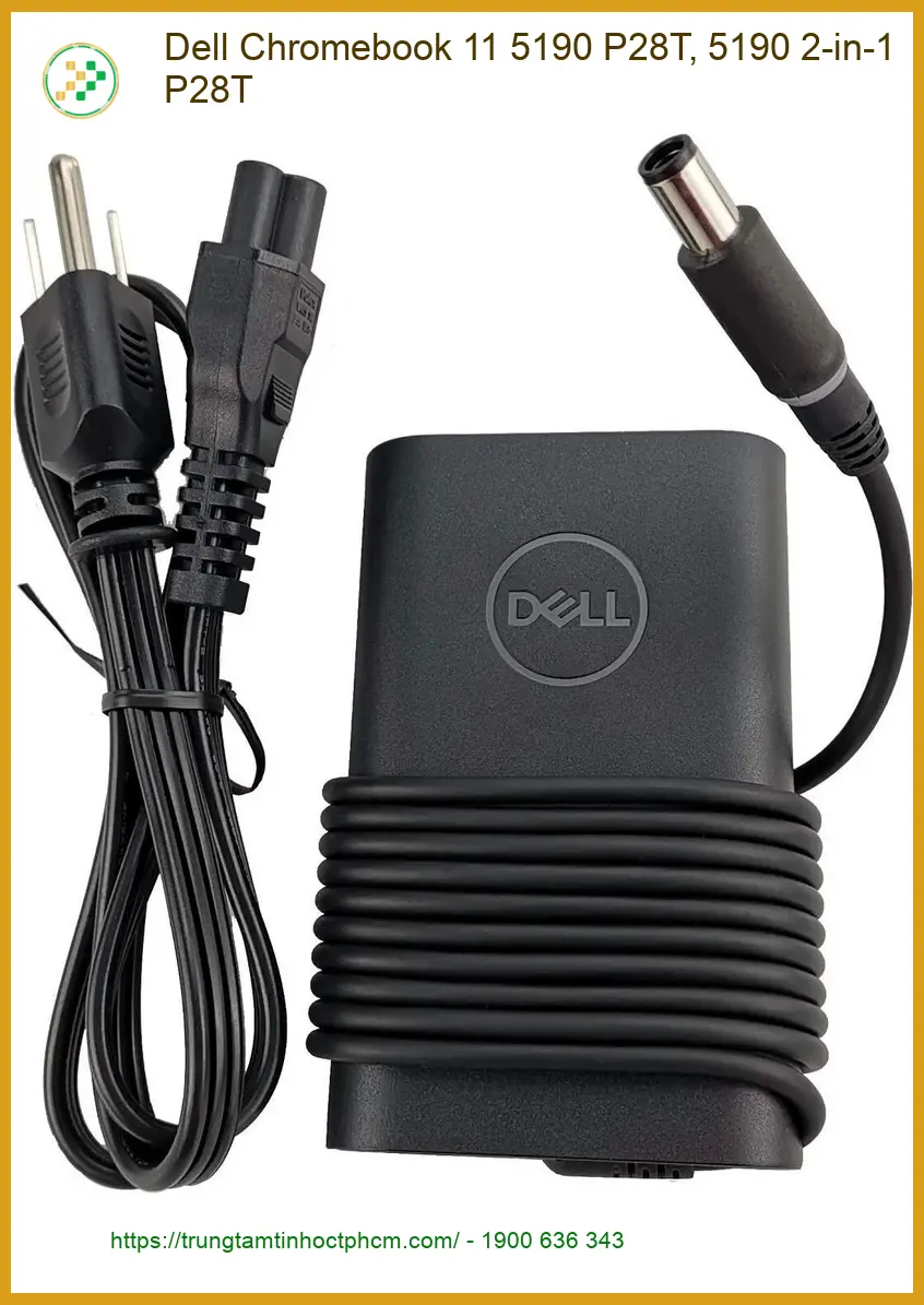 Sạc Laptop DELL Chromebook 11 5190 - Cửa hàng Chính hãng, Giao nhanh TPHCM