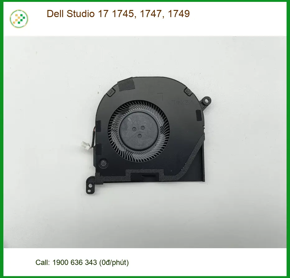 Quạt Laptop DELL Studio 17 1745 - Thay Lấy Liền Tại Cửa Hàng TPHCM