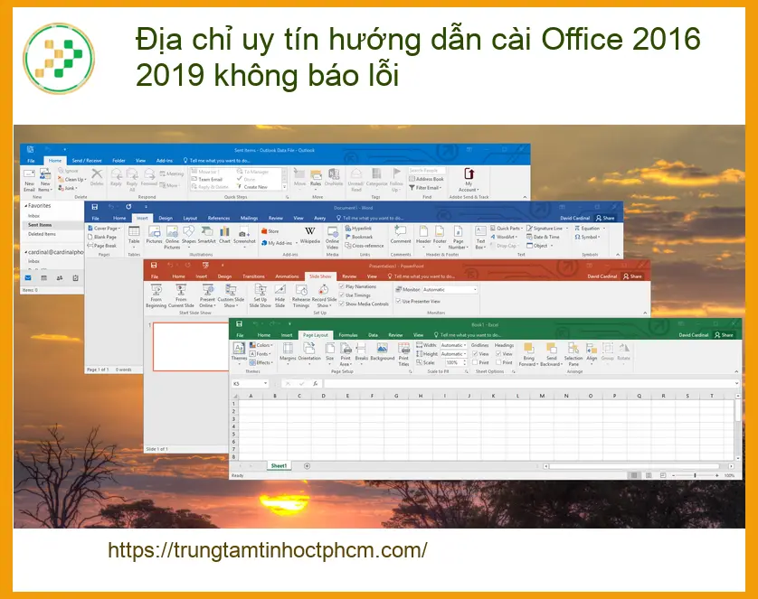 Thủ thuật cài Office 2016 2019 không lỗi - Trung tâm hỗ trợ TPHCM