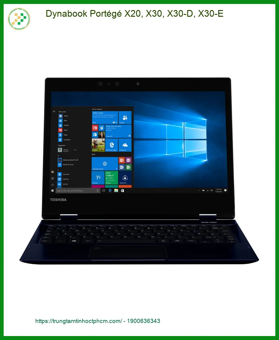 Màn hình Laptop Dynabook X20 X30 - Sửa Lấy Liền | Trung Tâm HCM