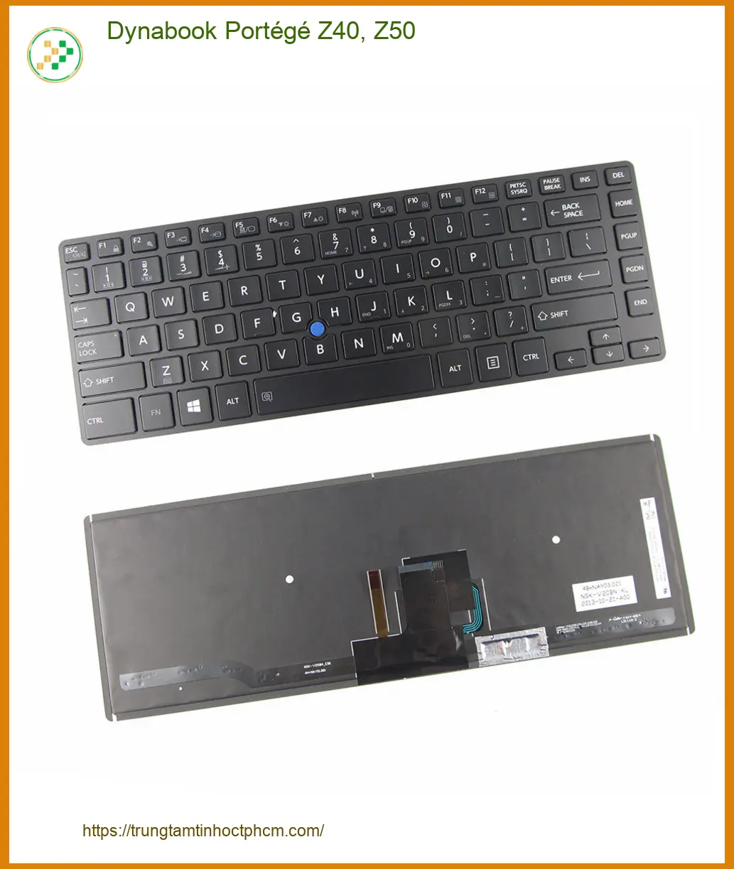 Bàn phím Laptop Dynabook Portégé Z40, Z50 - Thay Nhanh Lấy Liền Trung Tâm Gần Nhất