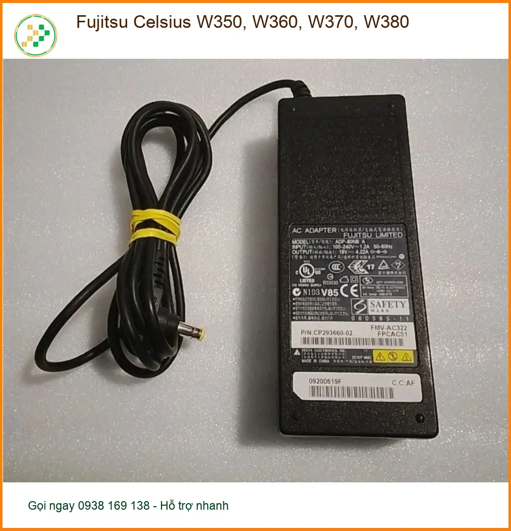 Sạc Laptop Fujitsu Celsius - Thay Mới Lấy Liền TPHCM | Giá Rẻ Chính Hãng