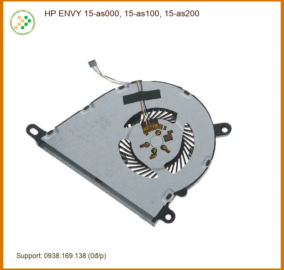 Quạt Laptop HP ENVY 15-as000, 15-as100, 15-as200 - Thay Nhanh TPHCM Giá Rẻ