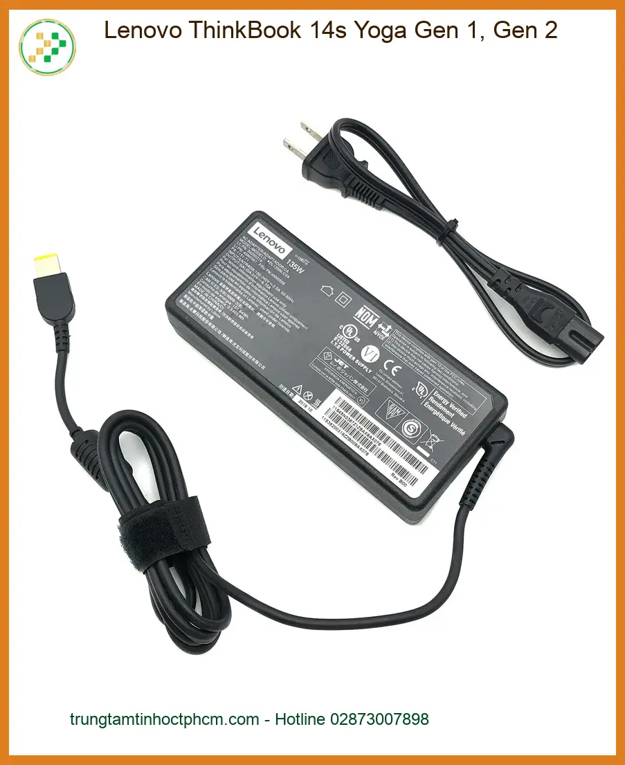Sạc Laptop LENOVO ThinkBook 14s Yoga - Thay Sạc Lấy Liền, Giá Rẻ TPHCM
