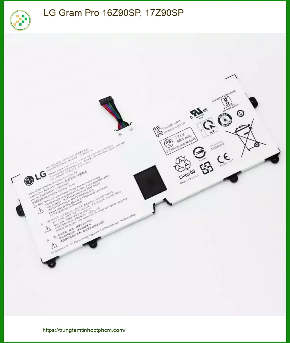 Thay Pin Laptop LG Gram Pro 16Z90SP 17Z90SP - Trung Tâm Giá Rẻ | Lấy Liền TPHCM