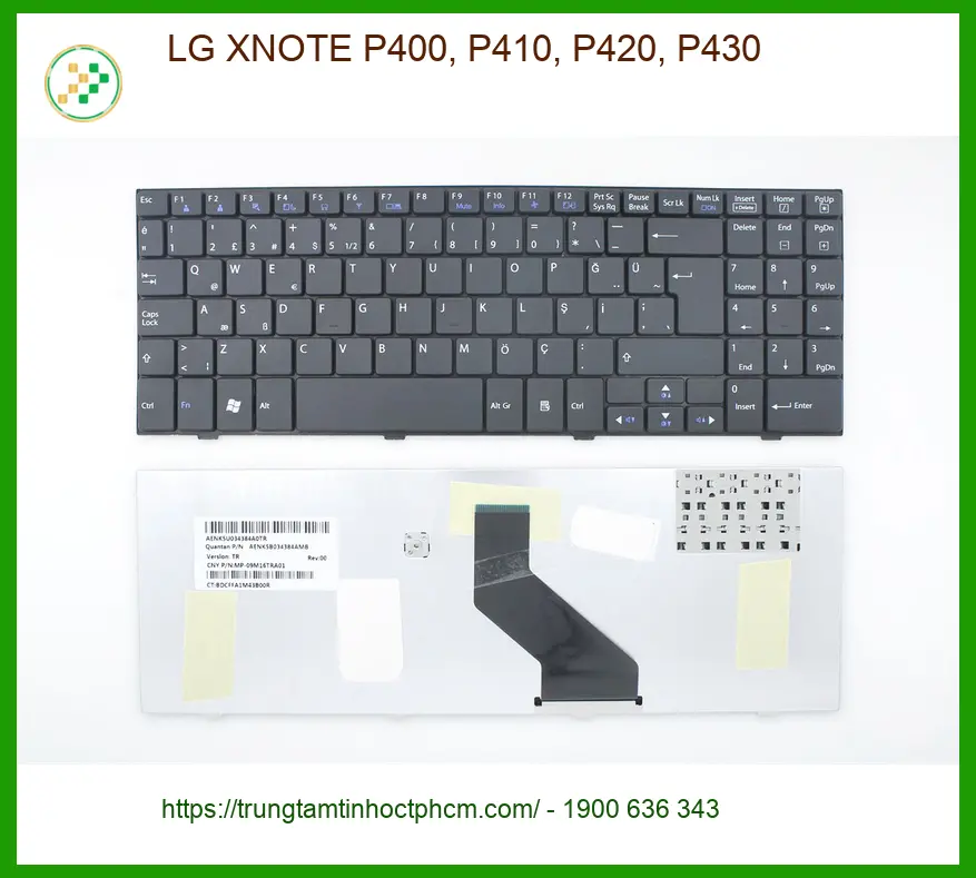 Bàn phím Laptop LG XNOTE P400 P410 - Thay Nhanh Giá Rẻ TPHCM | Lấy Liền