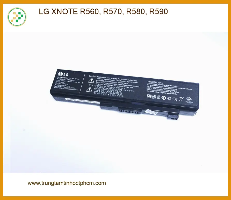 Pin Laptop LG XNOTE R560, R570, R580, R590 - Trung Tâm Thay Pin Nhanh TPHCM Giá Rẻ