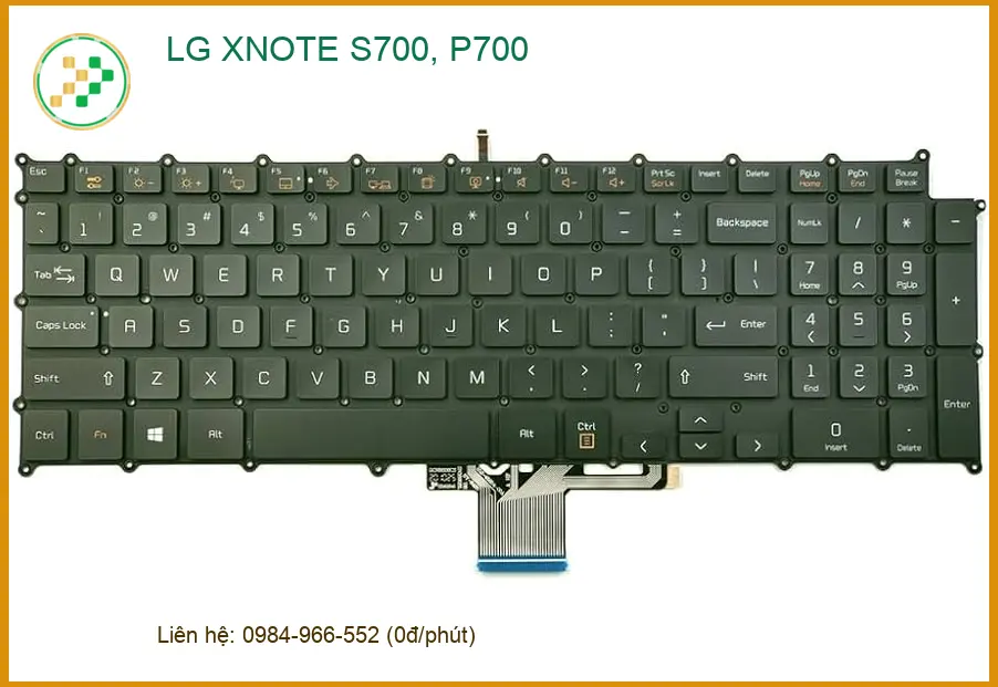 Bàn phím Laptop LG XNOTE S700 P700 - Thay Lấy Liền Tại Trung Tâm TPHCM
