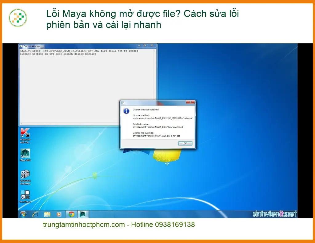 Thủ thuật Phần mềm Lỗi Maya không mở được file? - Trung tâm hỗ trợ gần đây