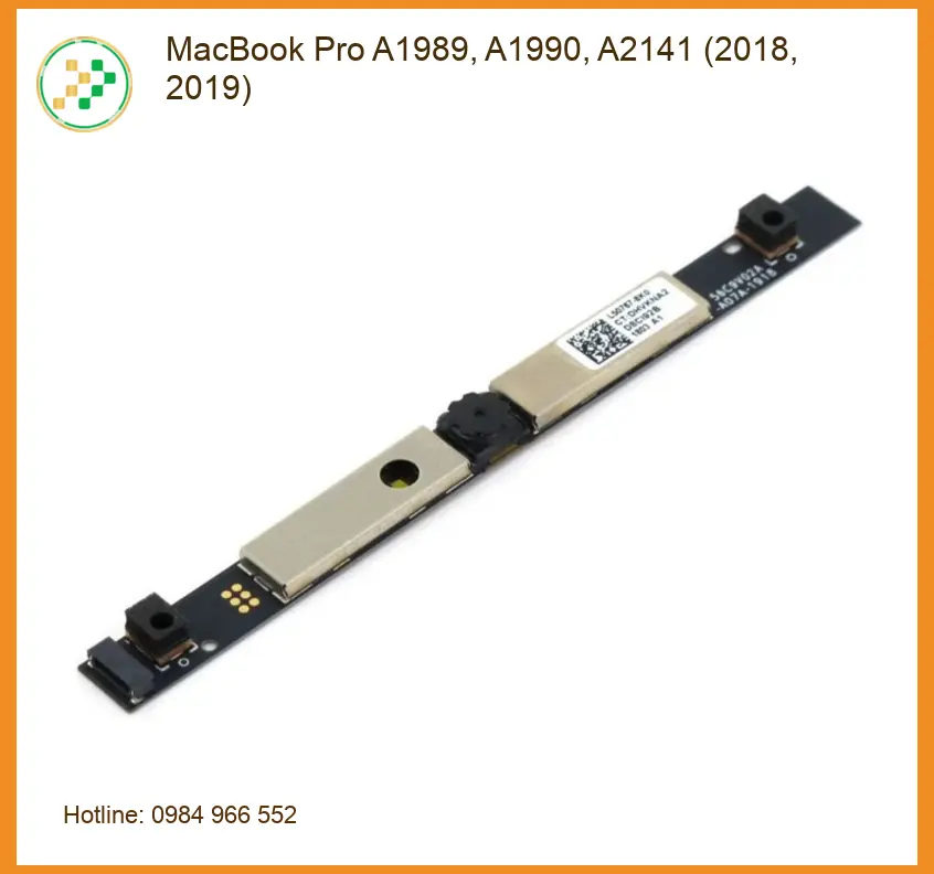 Webcam MacBook Pro A1989 A1990 A2141 - Sửa Lấy Liền TPHCM Gần Đây