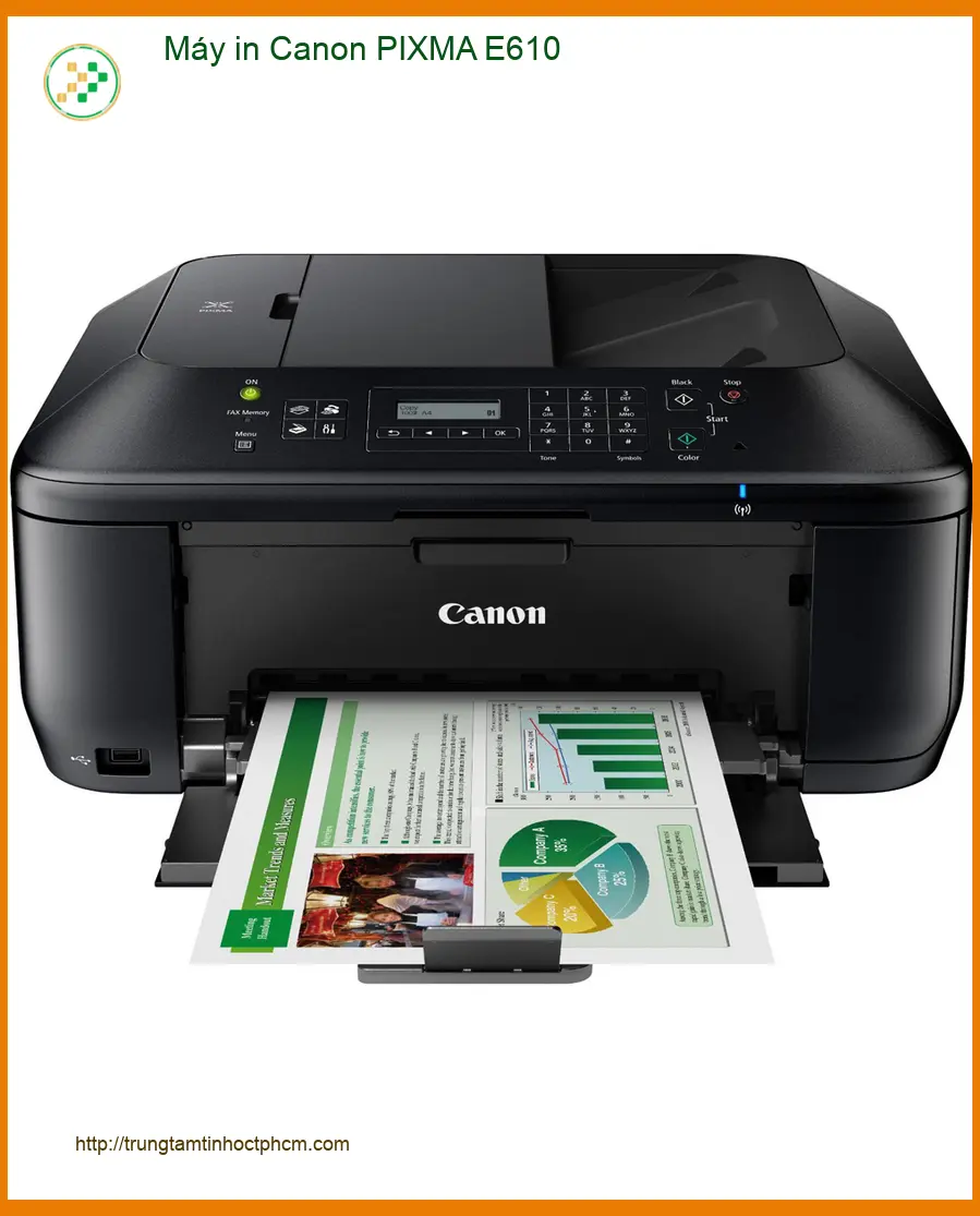 Máy in Canon PIXMA E610 - Bơm Mực Giá Rẻ - Sửa Máy In Tận Nơi TPHCM