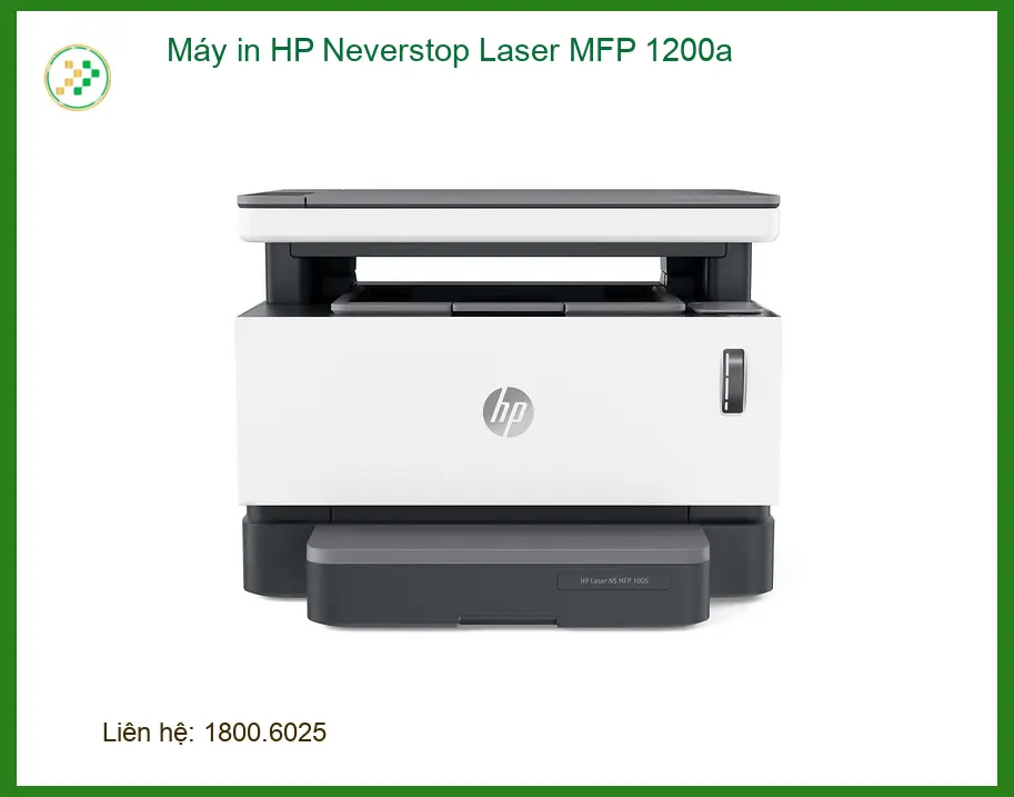 Máy In HP Neverstop Laser MFP 1200a - Nạp Mực & Sửa Tận Nơi TPHCM Nhanh