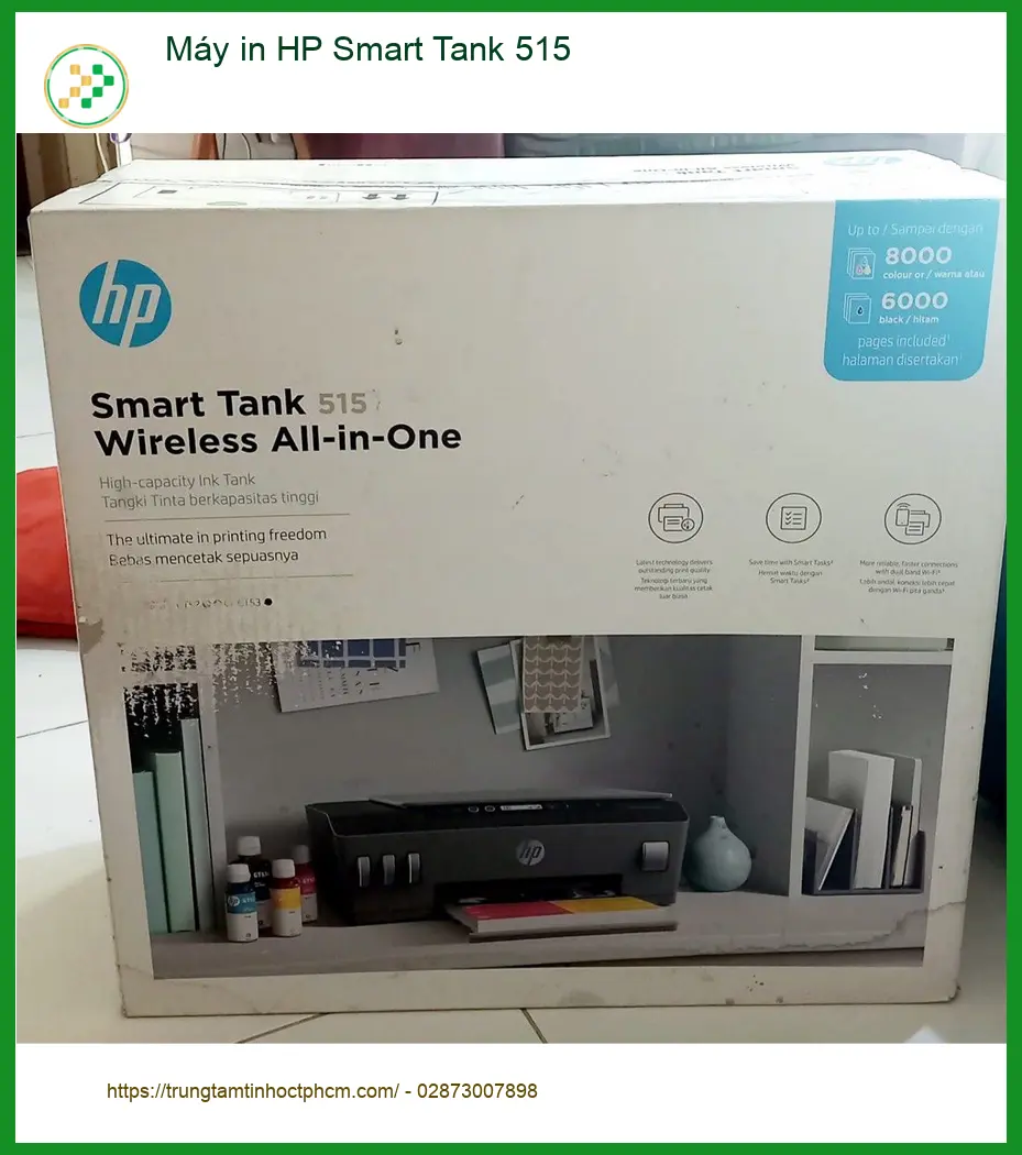 Máy in HP Smart Tank 515 - Sửa Nhanh Tận Nơi TPHCM | Nạp Mực Giá Rẻ