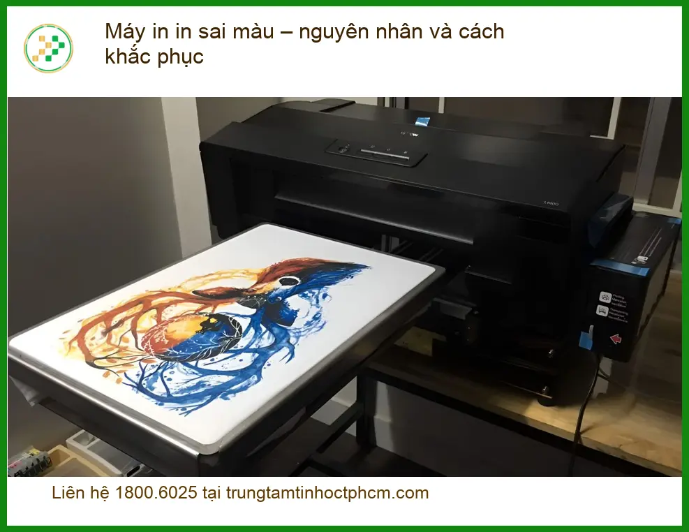 Thủ thuật Máy in sai màu: nguyên nhân, khắc phục - Gọi thợ sửa tận nơi