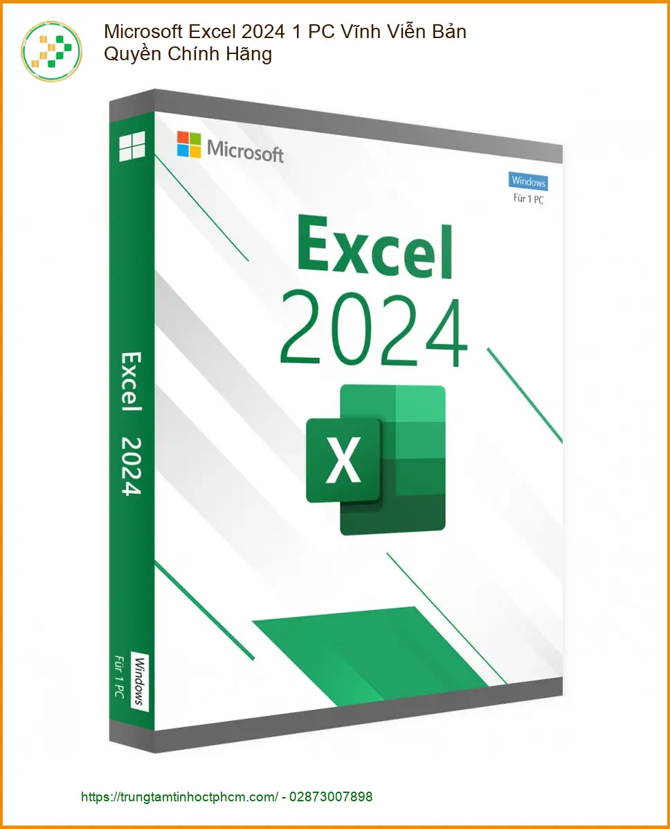 Office Bản Quyền Microsoft Excel - Cài đặt nhanh tại nhà TPHCM