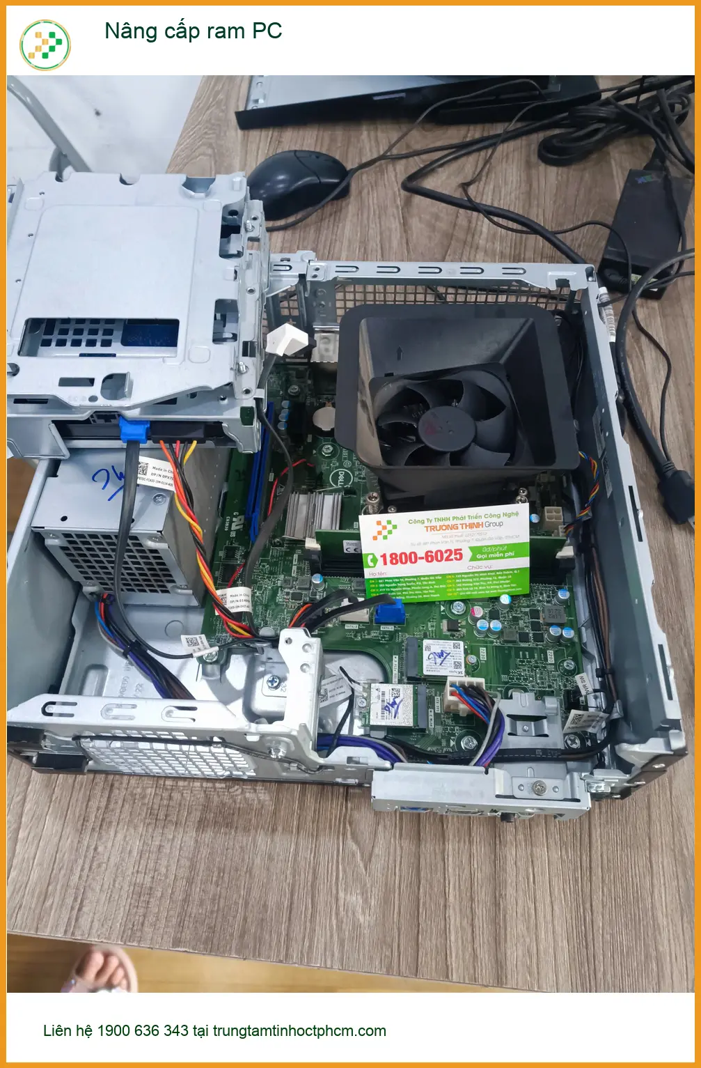 Anh Quân IT tìm trung tâm nâng cấp ram PC Quận Tân Phú lấy liền ảnh thực tế 2