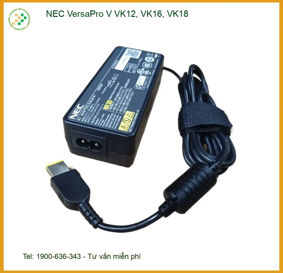 Sạc Laptop Nec NEC VersaPro V VK12, VK16, VK18 - Trung Tâm TPHCM Giá Rẻ