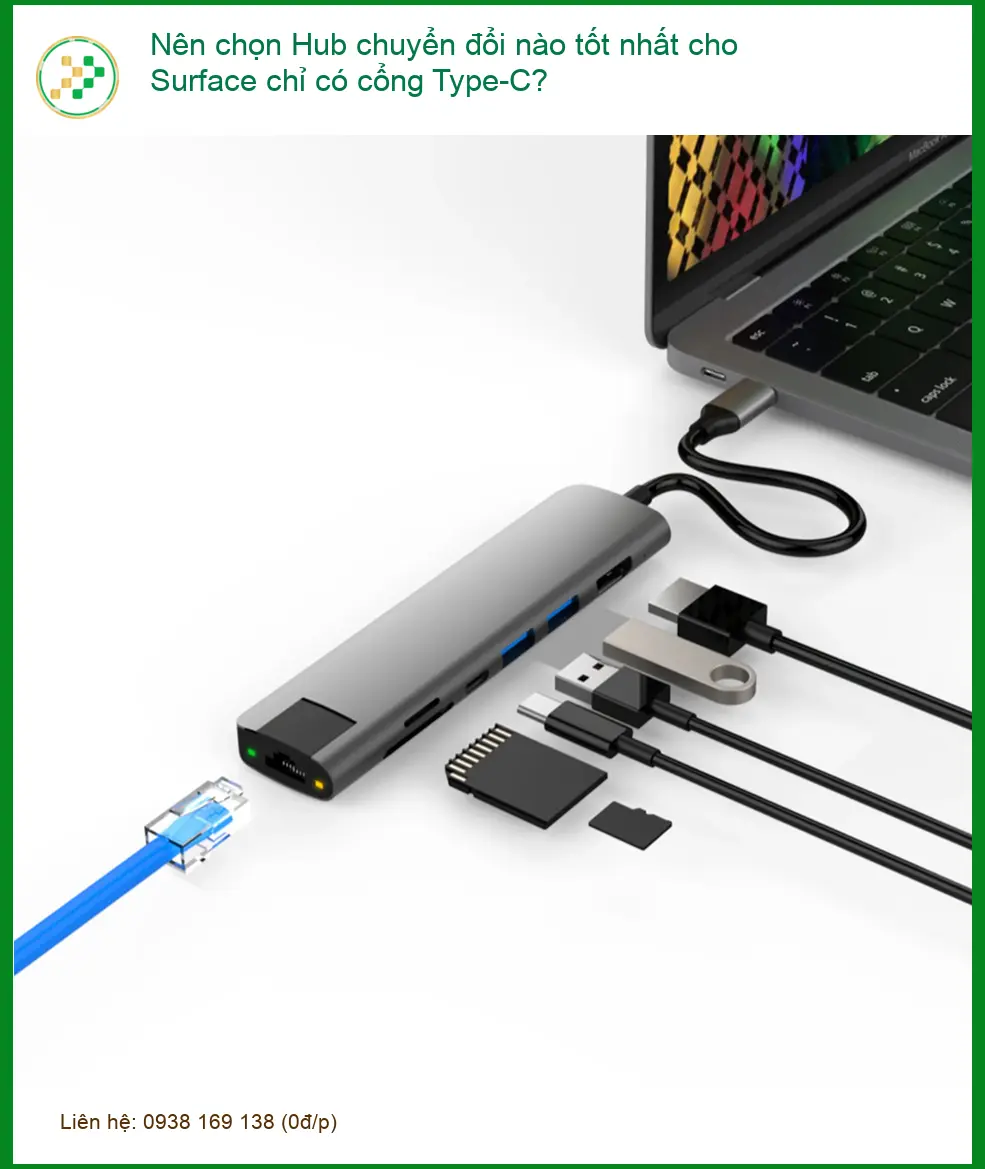 Nên chọn Hub chuyển đổi nào tốt nhất cho cổng Type-C? - Tư vấn chuyên gia