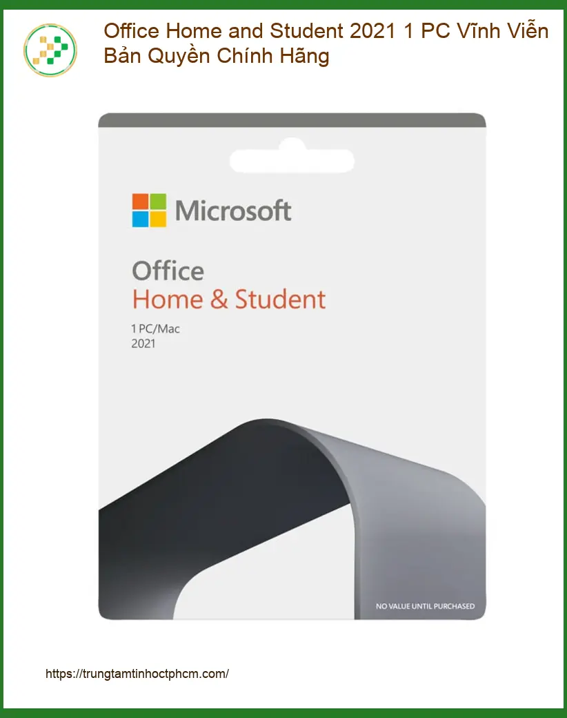 Office Bản Quyền Home and Student - Cài Đặt Office - Trung Tâm TPHCM | Giá Rẻ Nhanh