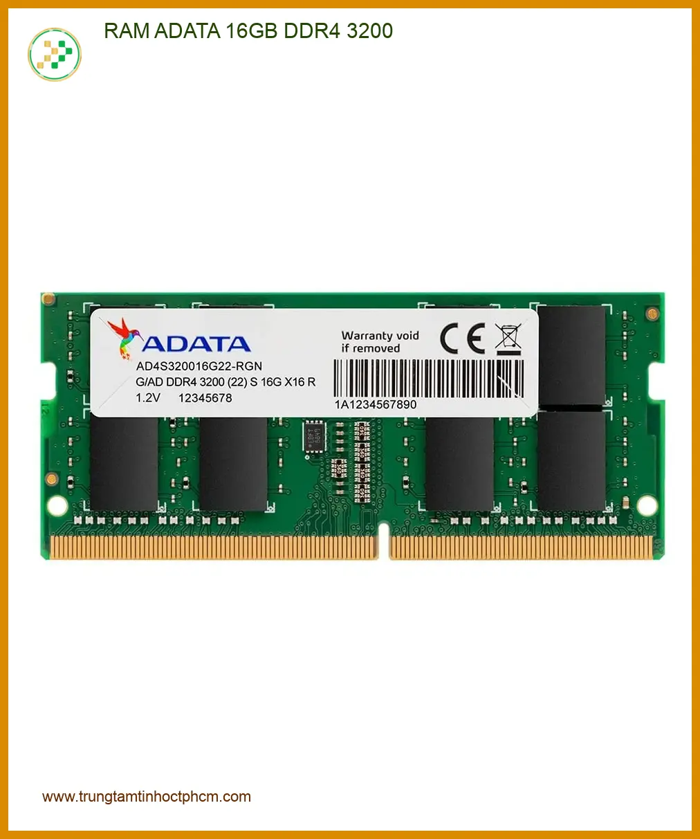 RAM Laptop ADATA 16GB DDR4 3200 - Cửa Hàng Gần Nhất TPHCM | Giá Tốt