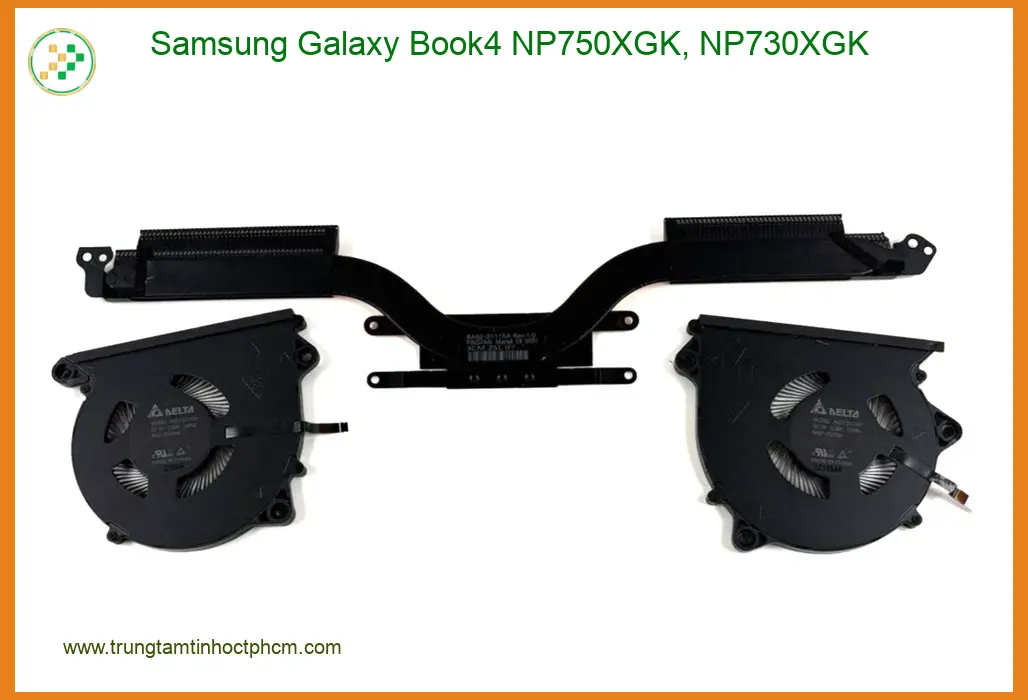 Quạt Laptop Samsung Galaxy Book4 NP750XGK, NP730XGK - Thay Lấy Liền, Giá Tốt TPHCM