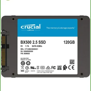 Ổ cứng Laptop SSD CRUCIAL BX500 120GB - Lắp đặt Tận Nơi, Giá Tốt TPHCM