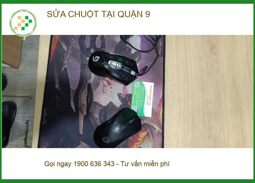Anh Quân shipper vội vã tìm chỗ Sửa Chuột tại Quận 9 lấy ngay ảnh thực tế 2
