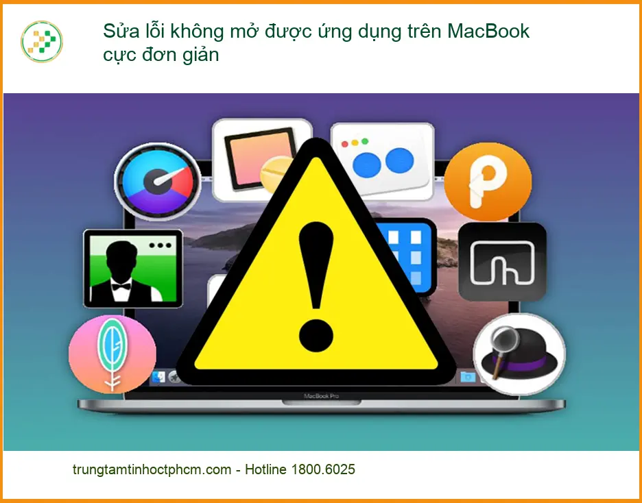 Macbook Sửa lỗi không mở được ứng dụng - Trung tâm hỗ trợ gần đây