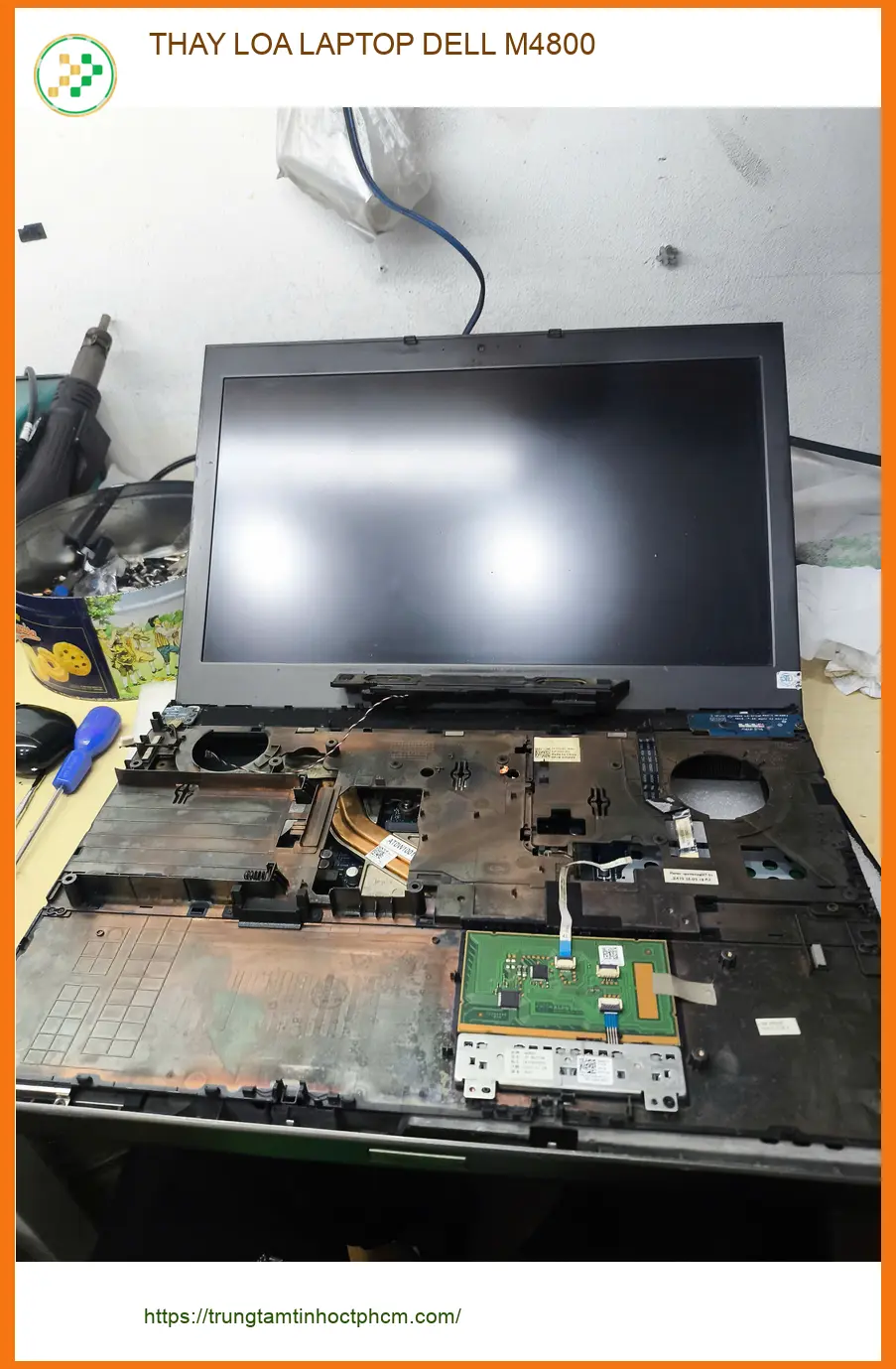 Trung tâm thay loa laptop Dell M4800 Quận Gò Vấp - Anh Phúc kiến trúc sư uy tín