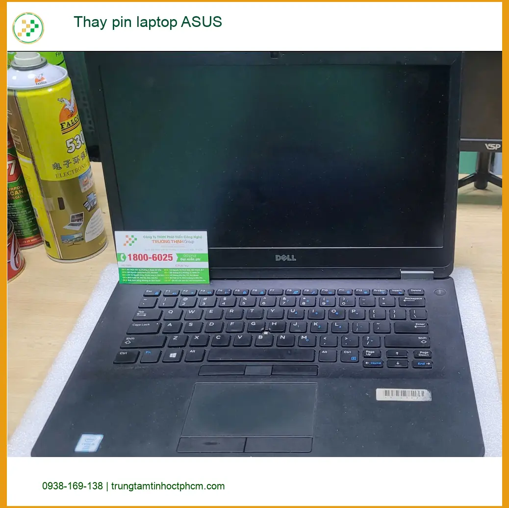 Anh Hải công nhân nhà máy review Tiệm Thay pin laptop ASUS Quận Bình Tân uy tín ảnh thực tế 1