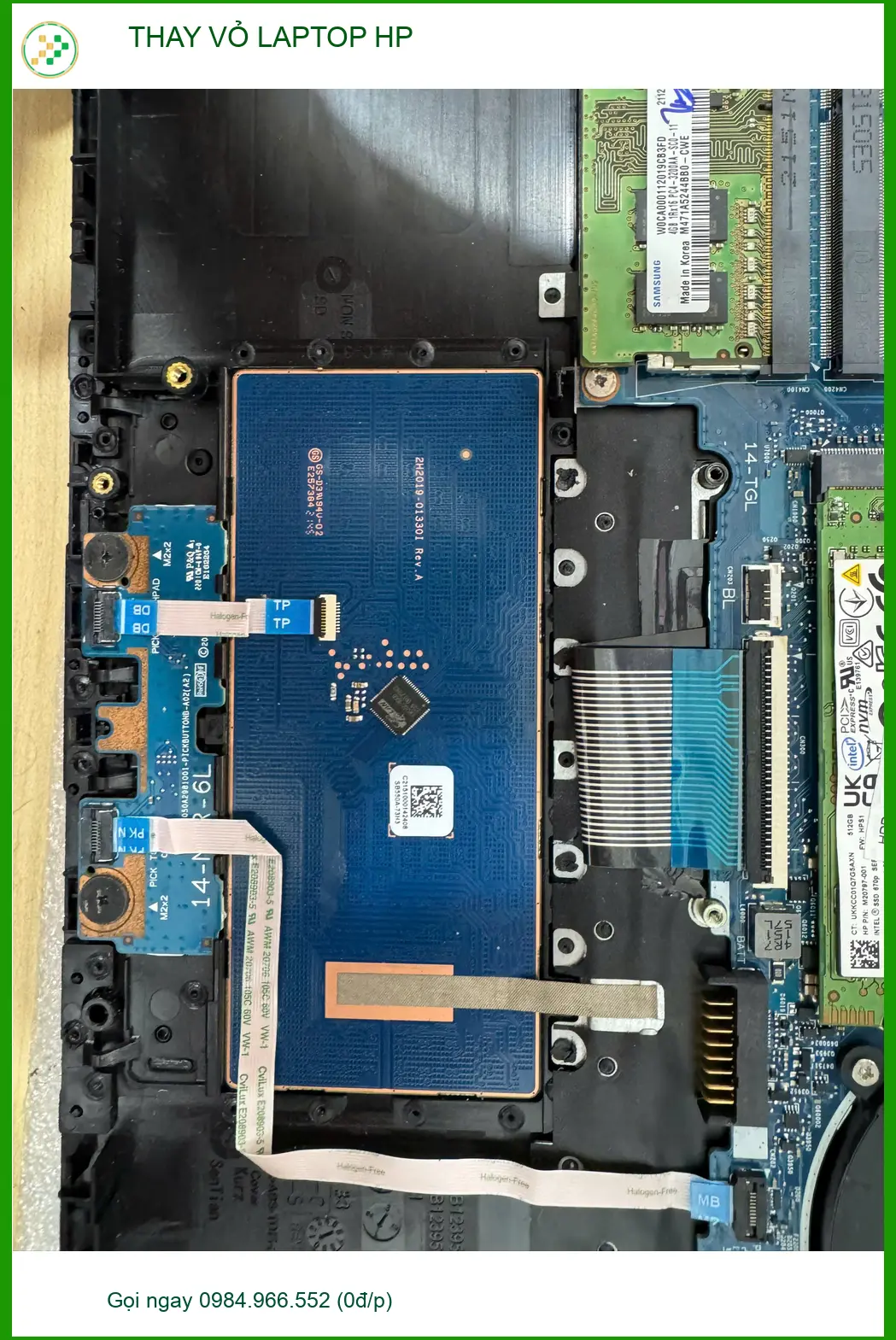 Anh Kiệt thay vỏ Laptop HP bị móp ở Quận Gò Vấp - Nơi uy tín lấy liền ảnh thực tế 1
