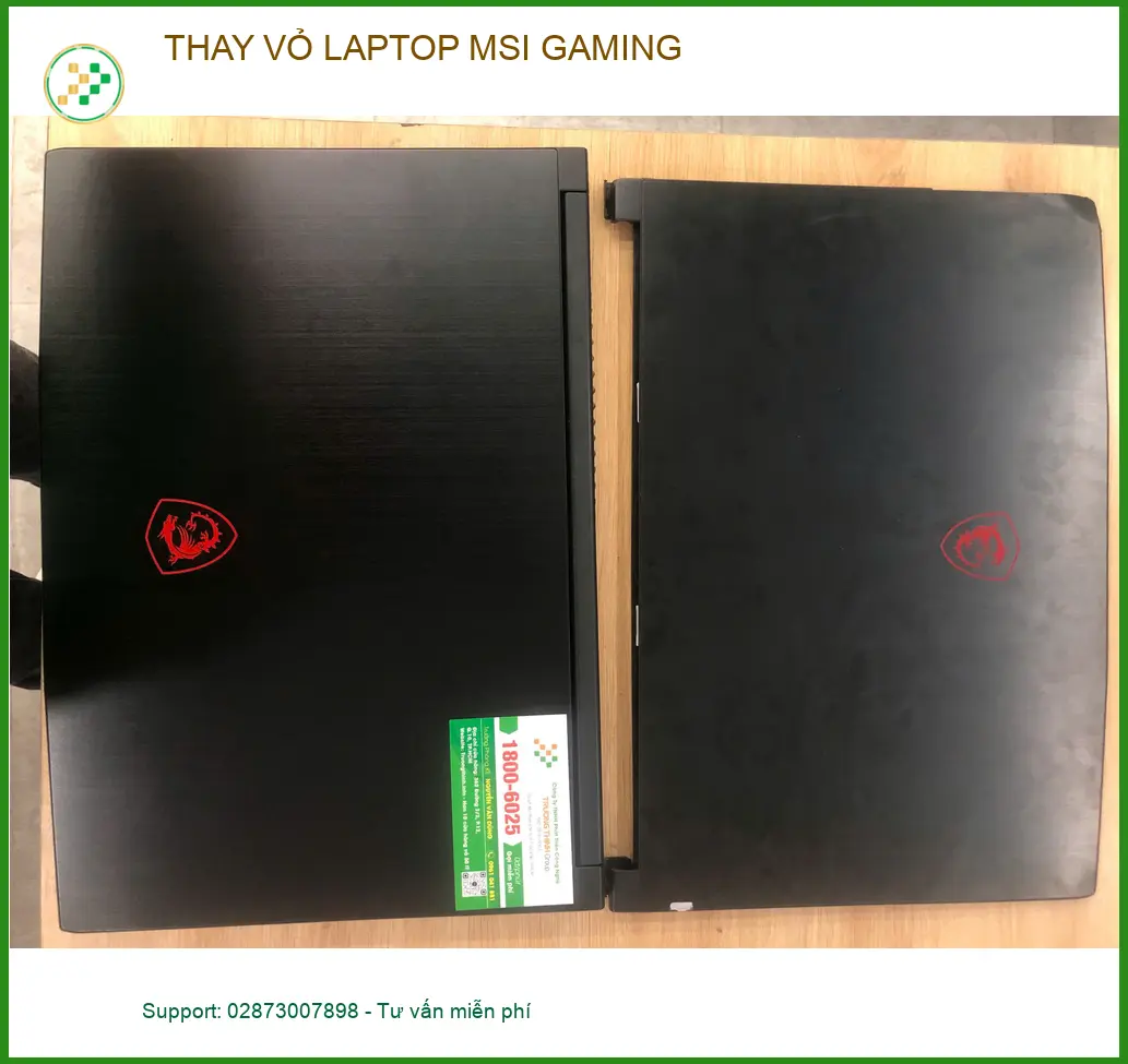 Anh Khoa, game thủ, tìm chỗ thay vỏ laptop MSI Gaming Quận 10 uy tín ảnh thực tế 2