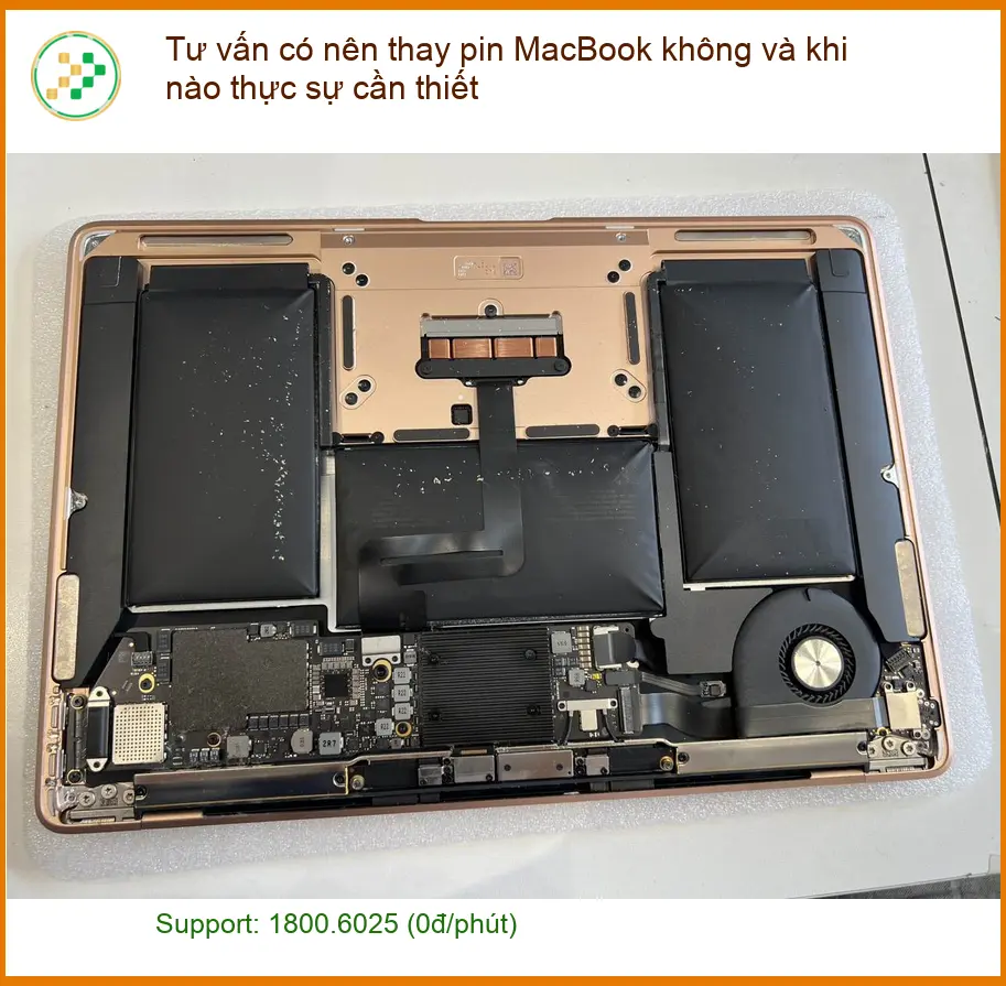Macbook Tư vấn thay pin không, khi nào cần - Tư vấn chuyên gia