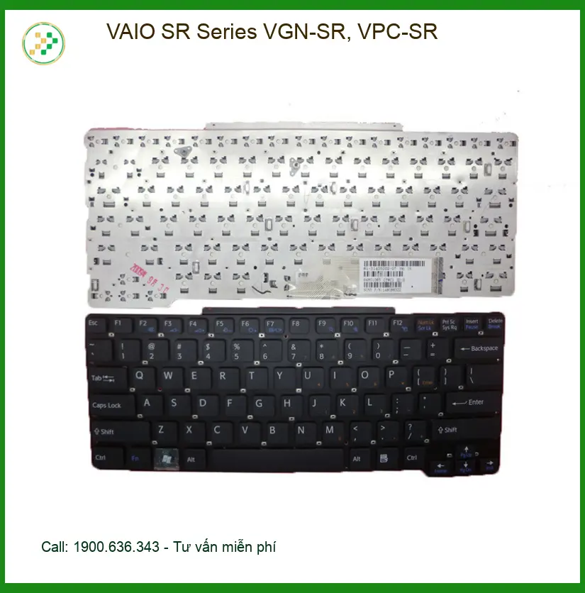 Bàn phím Laptop VAIO SR VGN-SR VPC-SR - Thay Mới Nhanh TPHCM